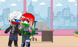 Russia x Hungray|Gacha Countryhumans