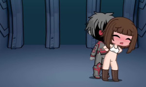 Chara gets fucked by a robot