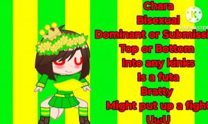 Chara's Sex Request