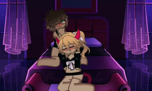 Femboy Incubus fucks Femboy at a club